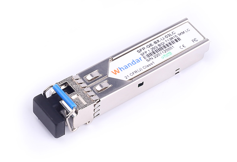 SFP-1G-BX-03U Compatible SFP BiDi TX1550nm/RX1310nm 3km Simplex LC SMF Optical Transceiver Module