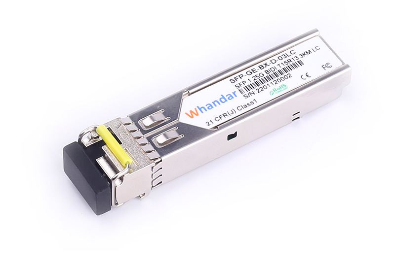 SFP-1G-BX-03D Compatible SFP BiDi TX1550nm/RX1310nm 3km Simplex LC SMF Optical Transceiver Module
