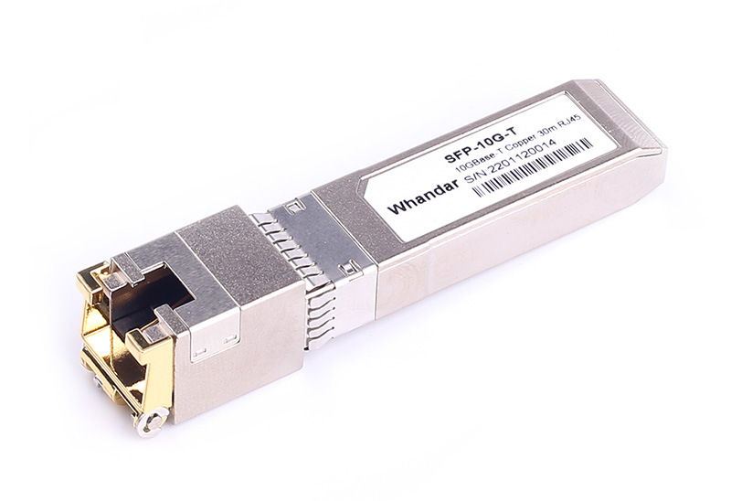 SFP-10G-T-RJ45 10GBase-T Copper SFP+ to RJ45 30m Fiber Optic Transceiver Module