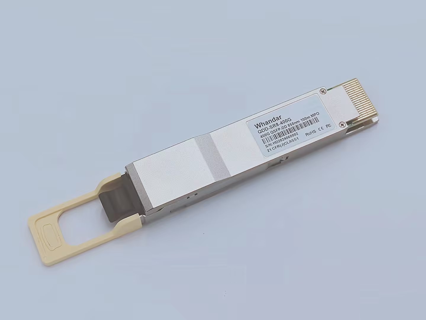 QDD-400G-SR8 400G QSFP-DD SR8 850nm 100m Dual MTP/MPO-24 MMF Fiber Optic Transceiver