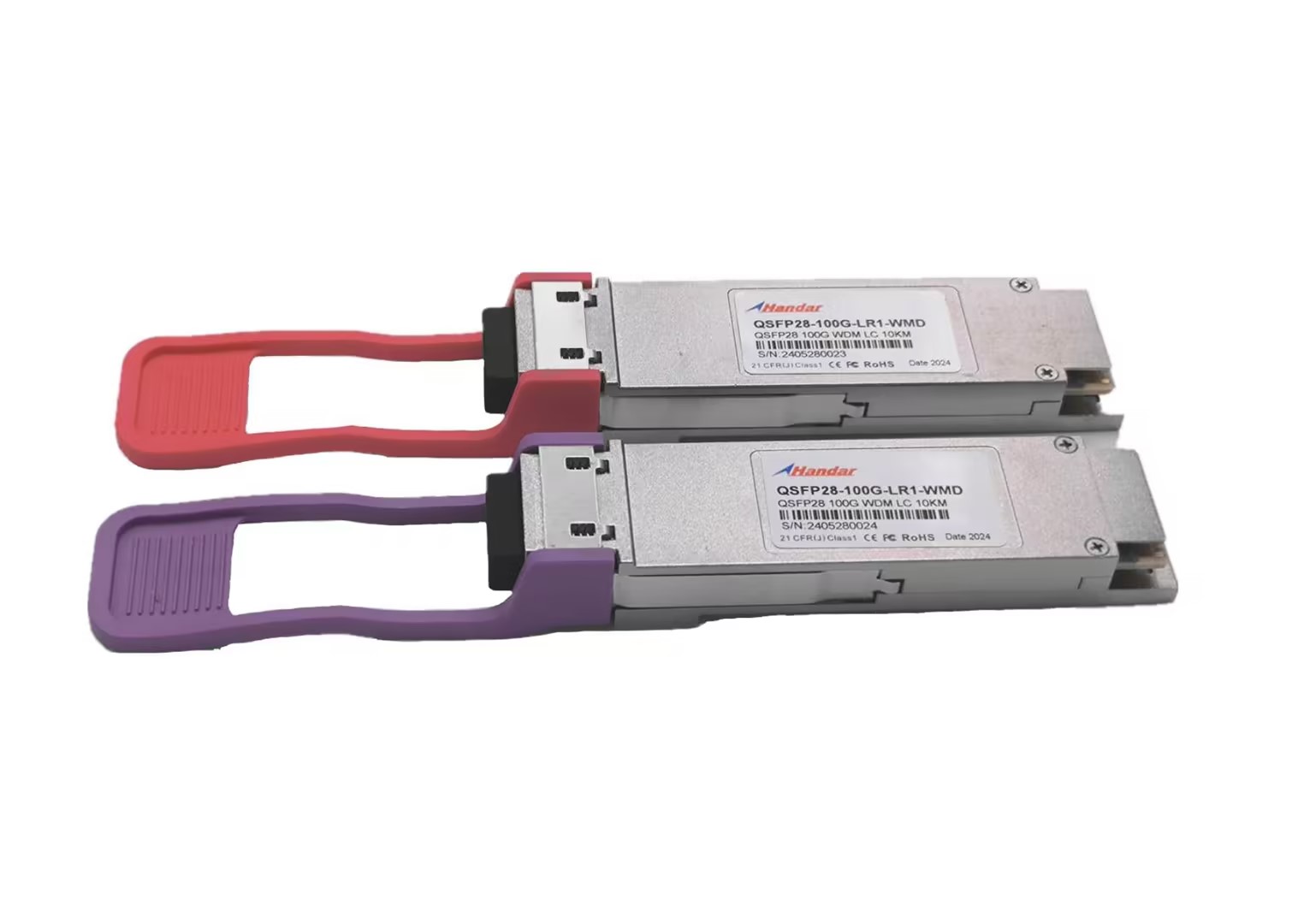 QSFP28-100G-LR1 100G QSFP28 Single Lambda LR1 1310nm 10km LC SMF DDM Optical Transceiv Module