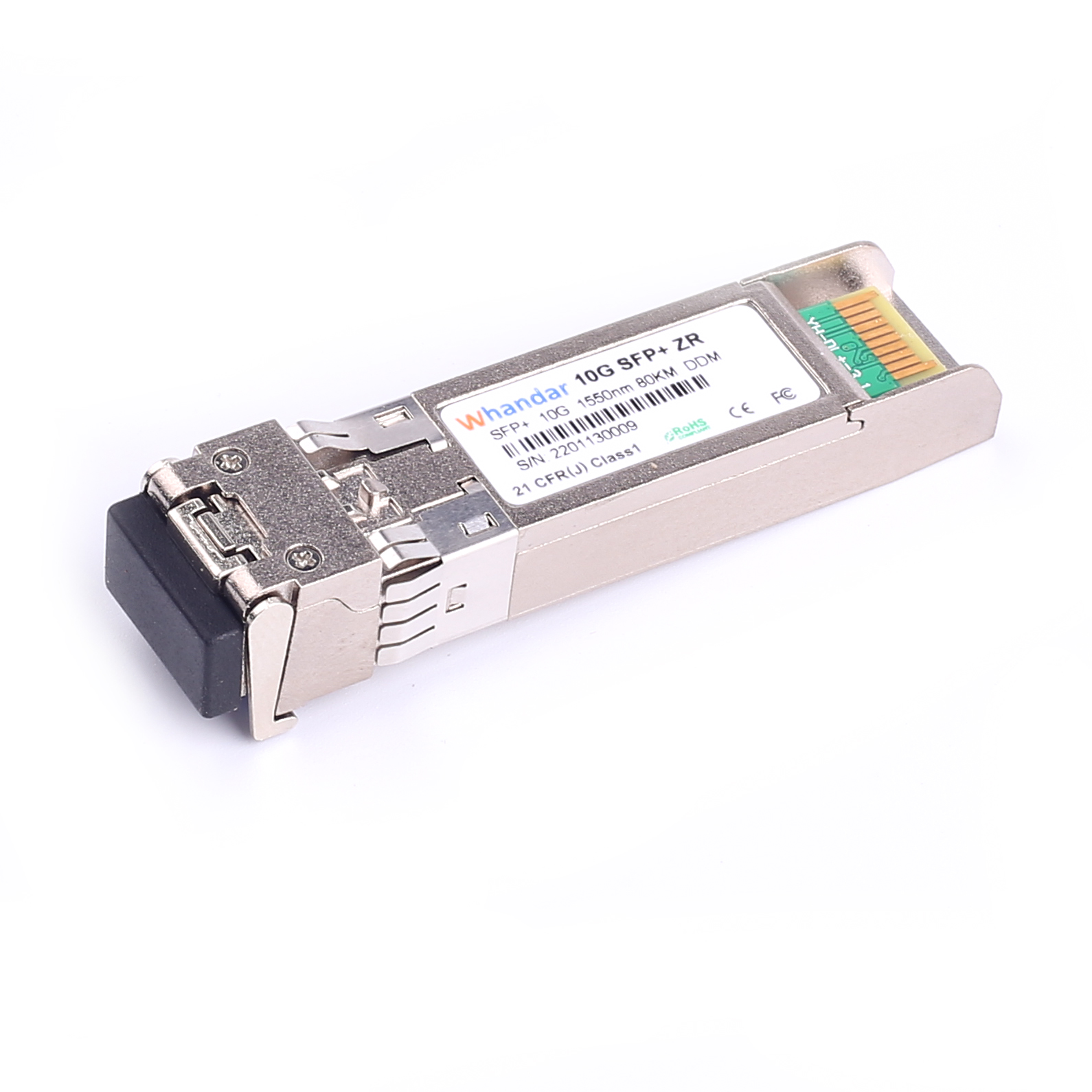 SFP-10G-ZR 10G SFP+ ZR 80km 1550nm LC Fiber Optic Transceiver