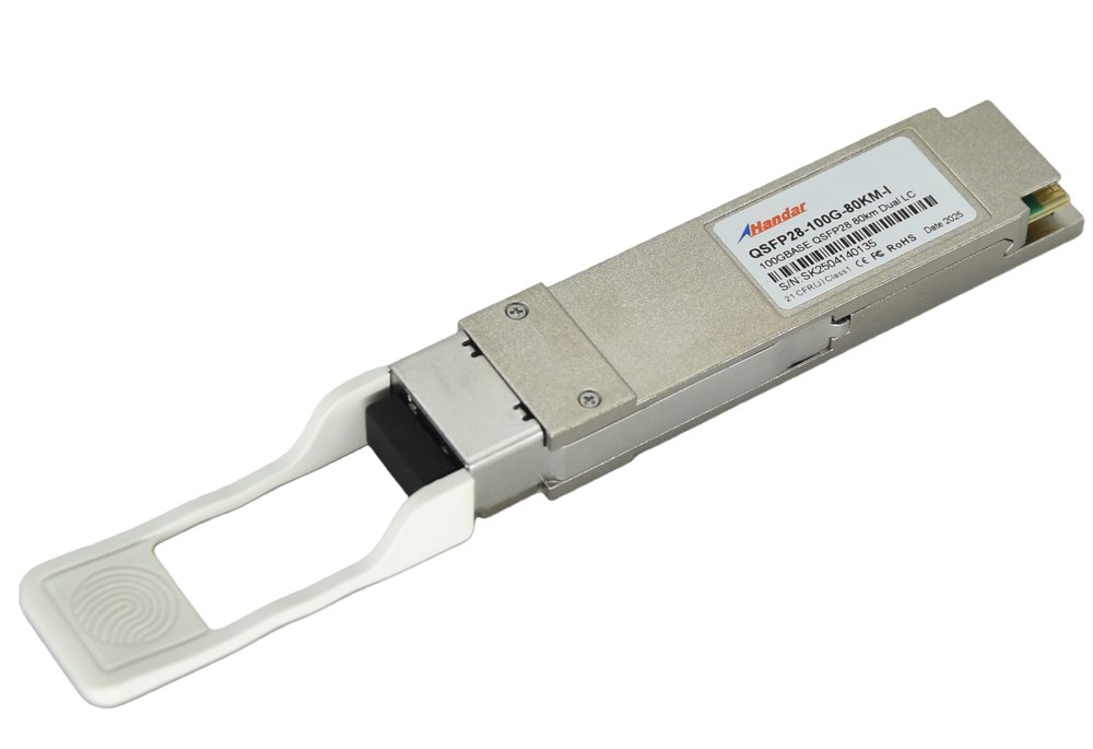 Whandar QSFP28-100G-ZR4 100G QSFP28 ZR4 80km Fiber Optic Transceiver