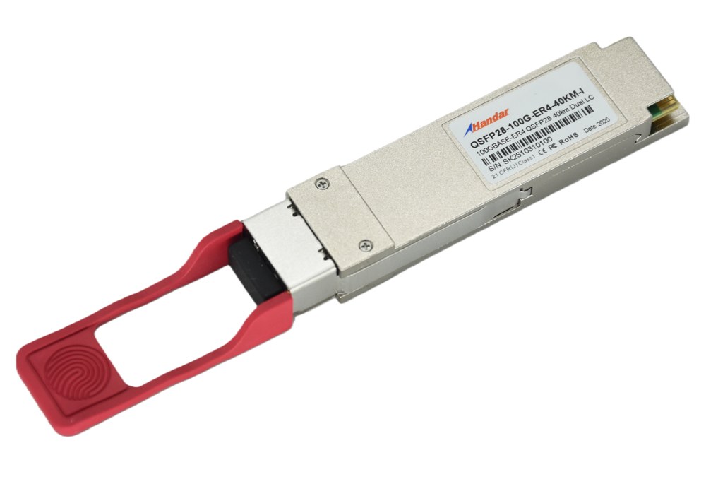 Whandar QSFP28-100G-ER4 100G QSFP28 ER4 40km Fiber Optic Transceiver